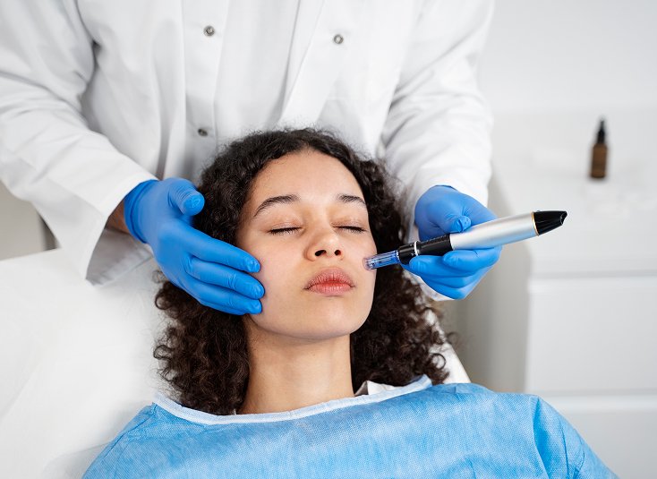 Microneedling Skin Treatment
